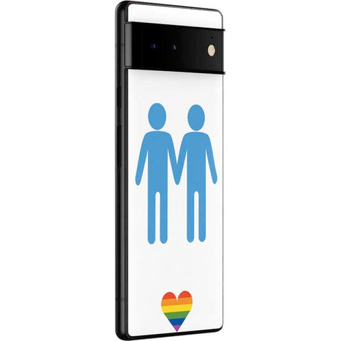 Blue Pride Google Pixel 6 Pro Skin